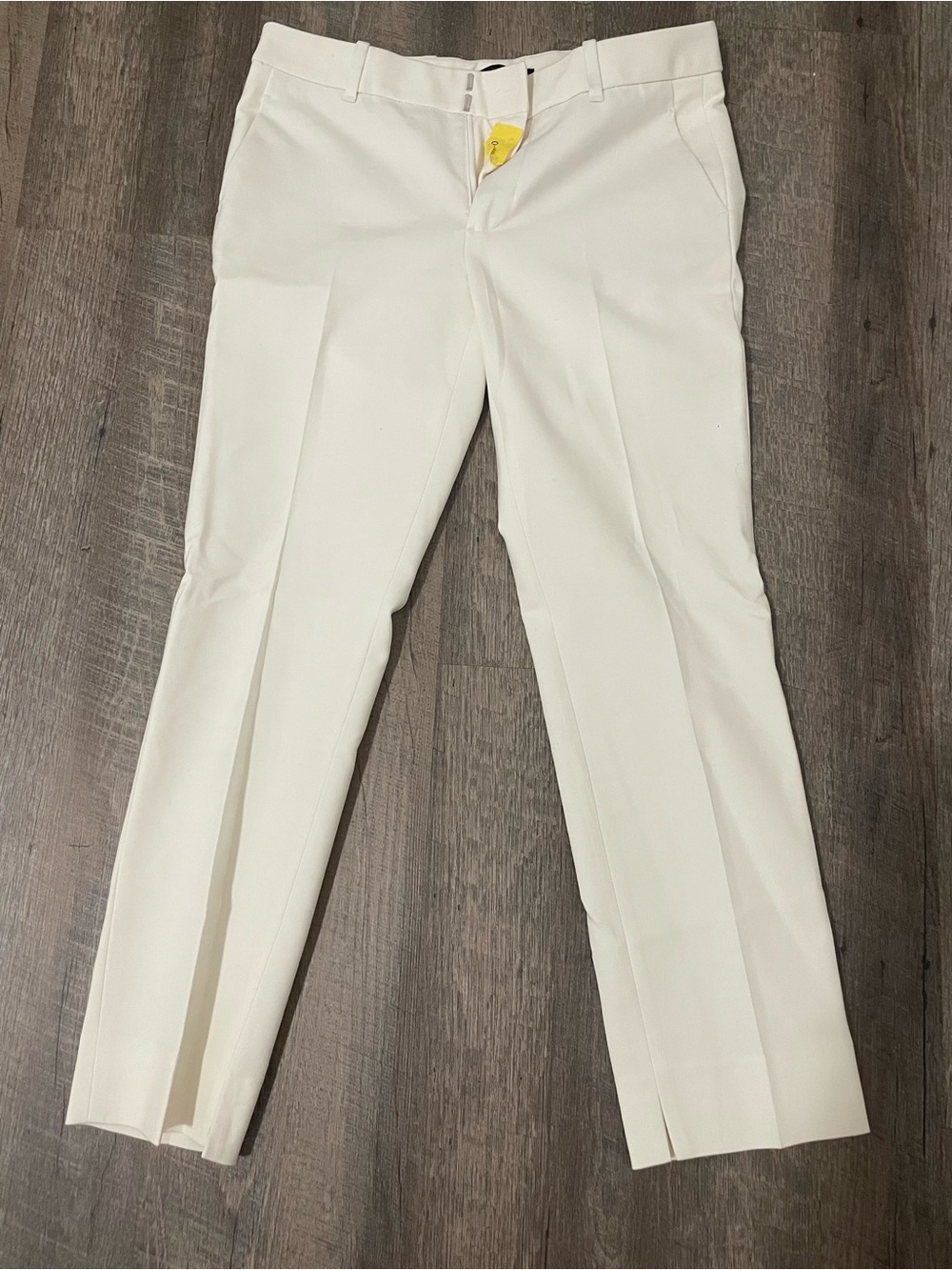XS - white/cream capri dress pant (trousers)